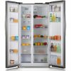 Ramtons 527 Liters Side By Side LED Fridge OPEN