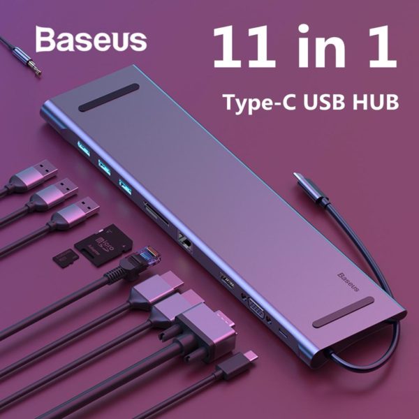 Baseus 11 in 1 Type C USB C HUB ADAPTER