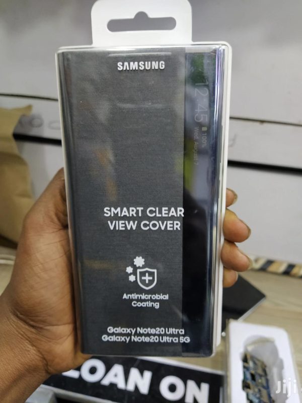 Galaxy note 20 and note 20 ultra smart clear view cover case