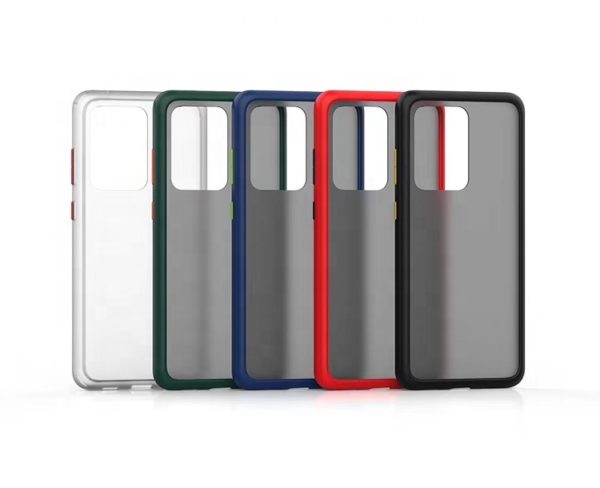 Luxurious Translucent shockproof silicone matte cover case for Samsung Galaxy S20 or S20 Plus or S20 ultra or S20 FE in Kenya