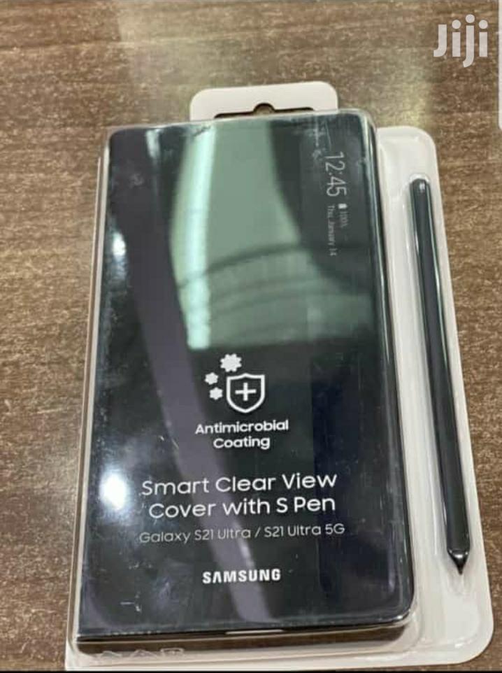 Samsung Galaxy S21 Ultra 5g Smart Clear View Flip Cover Case With S Pen For The Best Price In Kenya Dealbora Kenya