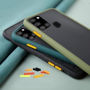 Translucent Matte Cover Case For Samsung A21S or A21 or A20s or A20