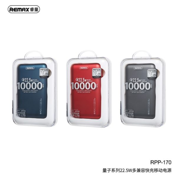 Remax rpp-170 10000mah linze series multi-compatible power bank in Kenya