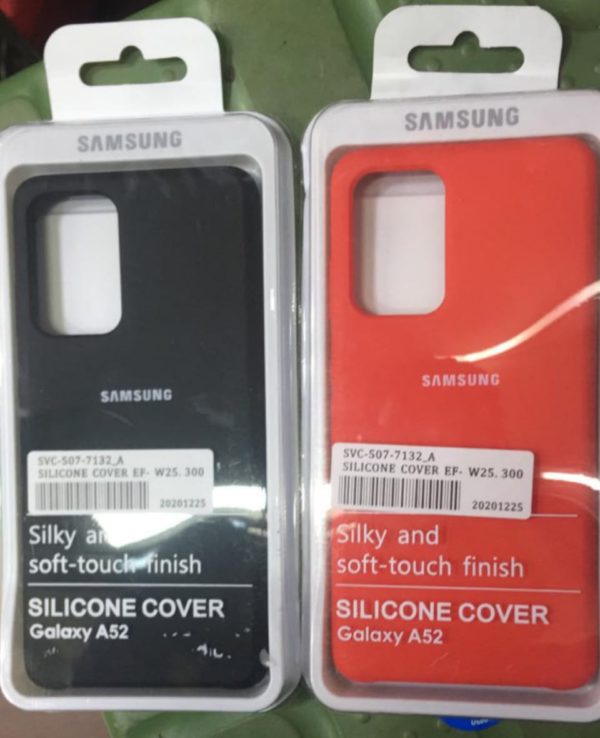 Samsung Galaxy A52 Silicone cover case in Kenya