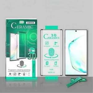 Samsung Galaxy Note 10 or note 10 plus ceramic glass protector Samsung Galaxy Note 10 or note 10 plus ceramic glass protector