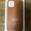 Apple iPhone 11 pro leather cover case.