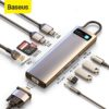Baseus Metal Gleam series USB-C 11 in 1 type c multifunctional hub and docking station