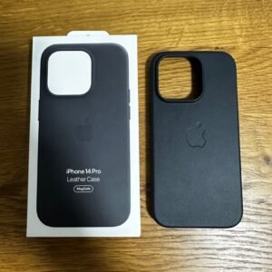 Apple iPhone 14 or 14 Pro or 14 Pro Max Leather cover case with Magsafe