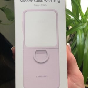Galaxy Z Flip5 Silicone Case with Ring