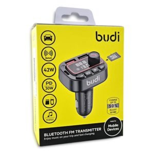 Budi Car Bluetooth FM Transmitter (CCT19B) Budi Car Bluetooth FM Transmitter (CCT19B)