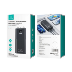 USAMS PB68 PD 20w + QC3.0 30000mAh Powerbank kenya USAMS PB68 PD 20w + QC3.0 30000mAh Powerbank kenya