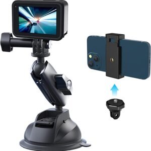 TELESIN Aluminum Camera Suction Cup Car Mount kenya