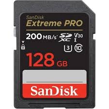 SanDisk 128GB Extreme PRO SDXC UHS-I Memory Card SanDisk 128GB Extreme PRO SDXC UHS-I Memory Card